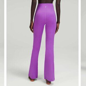 lululemon athletica Purple Boot-Cut Flare Yoga Pants